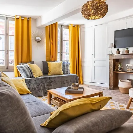 Apartamento Le Baldaquin / Les Romantiques Honfleur
